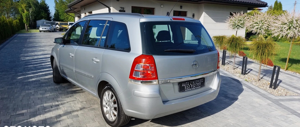 Opel Zafira cena 16900 przebieg: 176448, rok produkcji 2009 z Czarna Woda małe 137